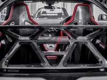 AP Design Dry Carbon Rear Strut Brace and Seat Delete - TT 8S Image 2