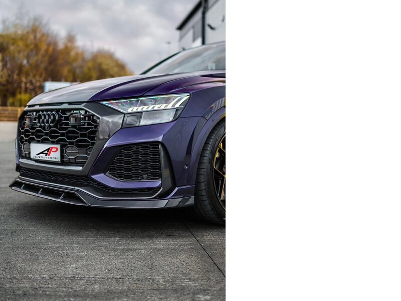 AP Design Carbon Fibre Front Splitter Gloss Twill Carbon - RSQ8 Image 1