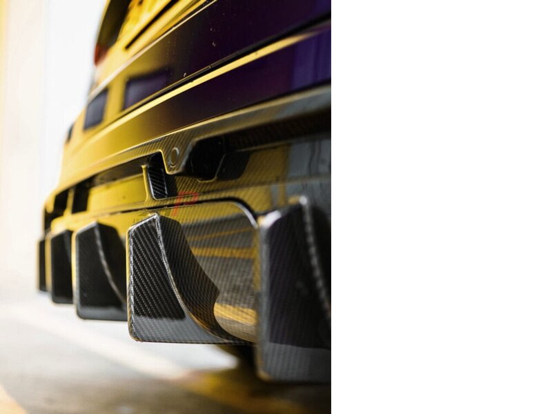 AP Design Carbon Fibre Rear Diffuser Gloss Twill Carbon - RSQ8 Image 2