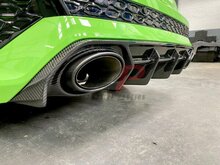 AP Design Dry Carbon Diffuser Gloss Twill - RS3 8Y Image 4