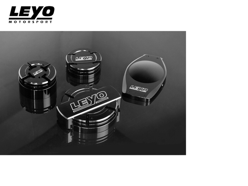Leyo Motorsport Engine Bay Accessories Caps (Black) Image 2