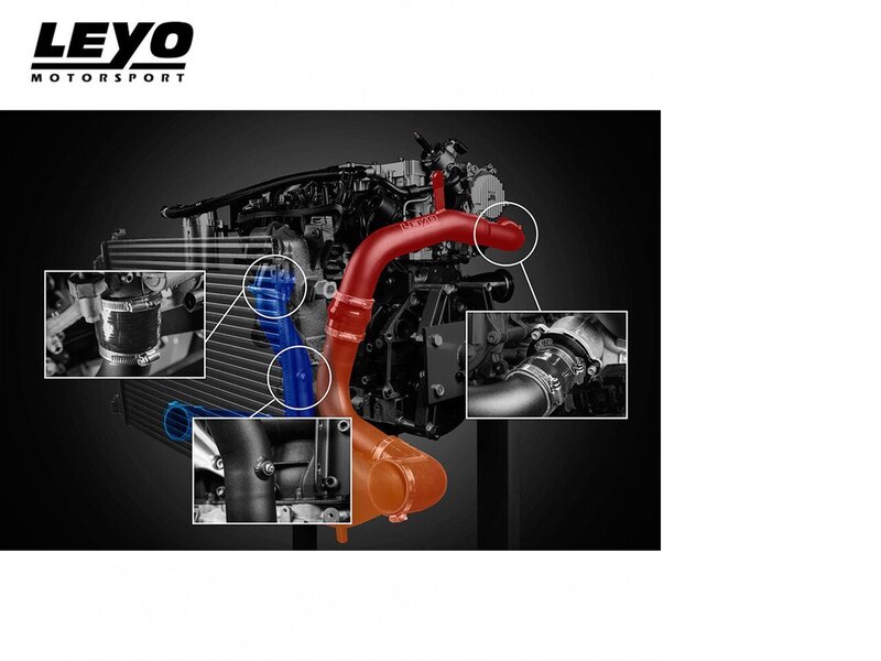 Leyo Motorsport Charge Pipe Kit - EA888 Gen3 Engines Image 5