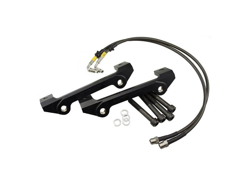 Vagbremtechnic Front Disc Installation Kit - 2 Piece 362x32mm to suit 8 Pot Brembo Caliper Image 2
