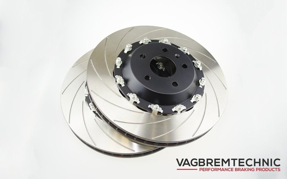 Vagbremtechnic Front Disc Installation Kit - 2 Piece 362x32mm - Audi RS3 (8P) with OE Caliper Image 1