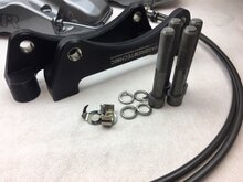 Vagbremtechnic Front Brake Kit - 4 Piston Brembo Caliper - 362x32mm 2 Piece Discs Image 3