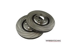 Vagbremtechnic Front Brake Kit - 4 Piston Brembo Caliper - 340x32mm OE Discs - T5/T6 Transporter Image 3