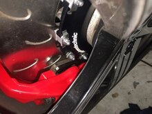 Vagbremtechnic Front Brake Kit - 6 Piston AP Racing Caliper - 390x34mm 2-pc Discs - Ferodo DS2500 Image 2