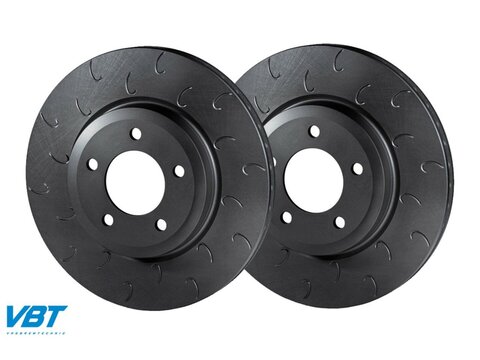 Vagbremtechnic Hooked Front Brake Discs (Pair) - 345x30mm - S4 (B8 / B8.5)