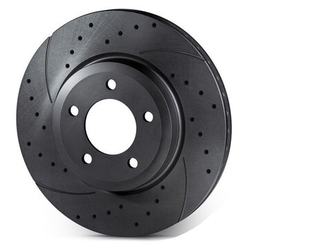 Vagbremtechnic Drilled &amp; Grooved Rear Brake Discs Pr 330x22 -S4