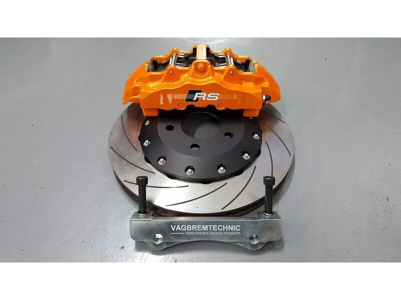Vagbremtechnic 362x32mm With Brembo 8 Piston Calipers - Black - T5 Image 1