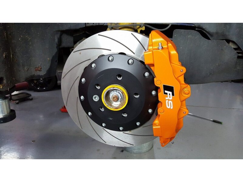 Vagbremtechnic 362x32mm With Brembo 8 Piston Calipers - Black - T5 Image 2