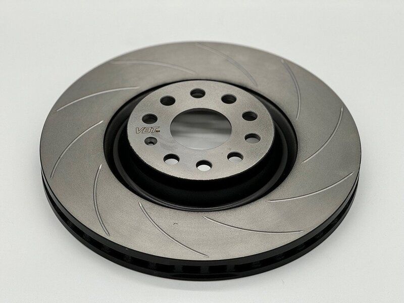 Vagbremtechnic Grooved 272x10mm Rear Brake Discs (SILVER) - S1 Image 1