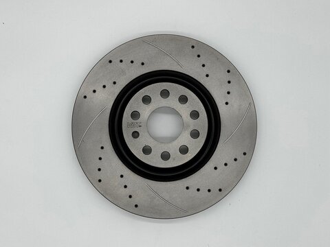 Vagbremtechnic Drilled &amp; Grooved 272x10mm Rear Brake Discs