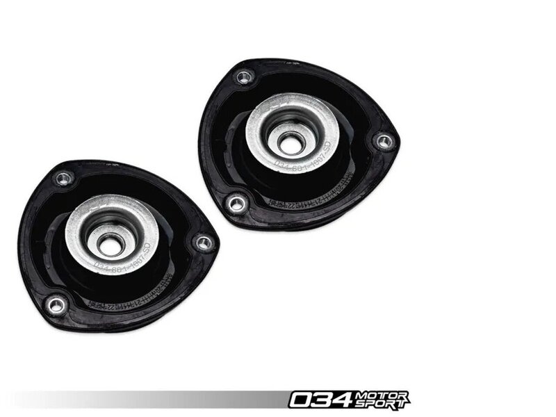 034 Motorsport Strut Mount 70 Durometer Street Density - MQB and MQB EVO Image 1