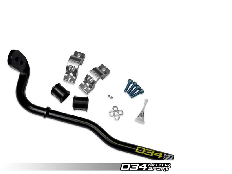 034 Motorsport - RS+ Adjustable Solid Rear Sway Bar Upgrade, MQB AWD Image 4