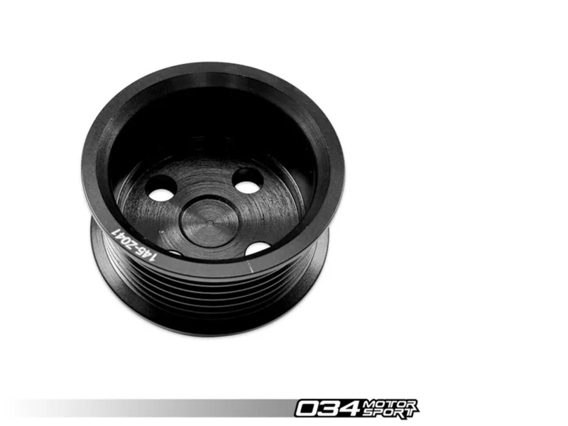 034Motorsport 3.0 TFSI CREC Supercharger Pulley Upgrade, C7.5 Audi A6/A7, D4 A8 &amp; 4M Audi Q7 3.0T Image 2