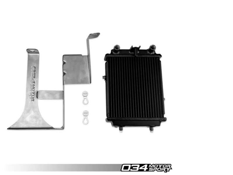 034Motorsport Auxiliary Side Mount Radiator Upgrade Kit, B9/B9.5 Audi S4/S5 3.0T Image 3