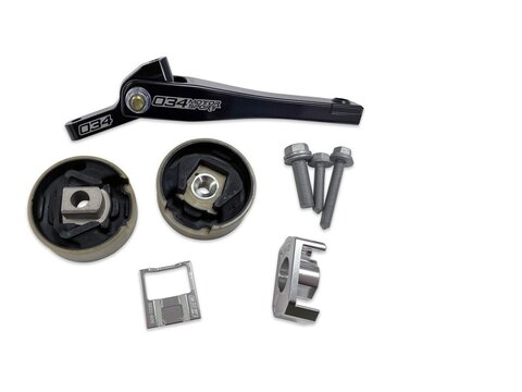 034 Motorsport - (MQB) Billet Spherical Dogbone Mount Performance kit - Audi 8V S3/TT/TTS &amp; Volkswag