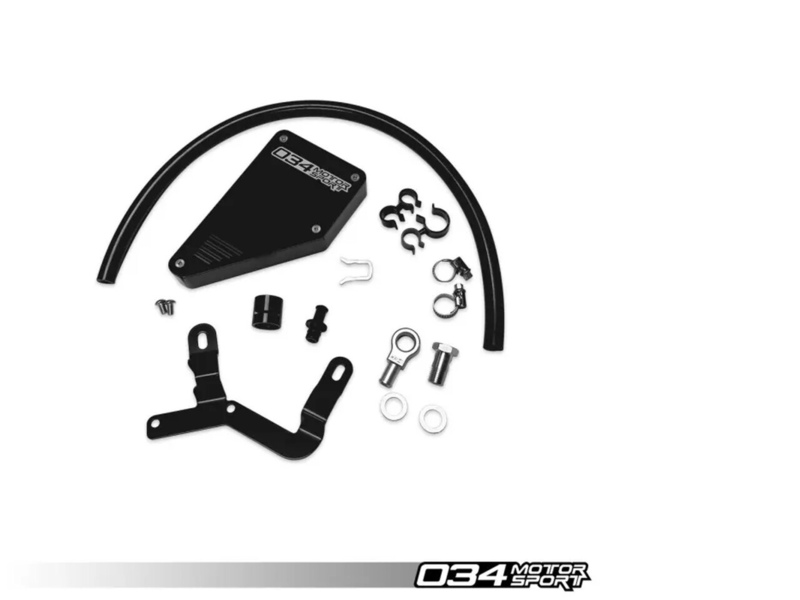 034Motorsport Billet Aluminum DSG Breather Catch Can Kit - 8V/8V.5 A3/S3 Image 3