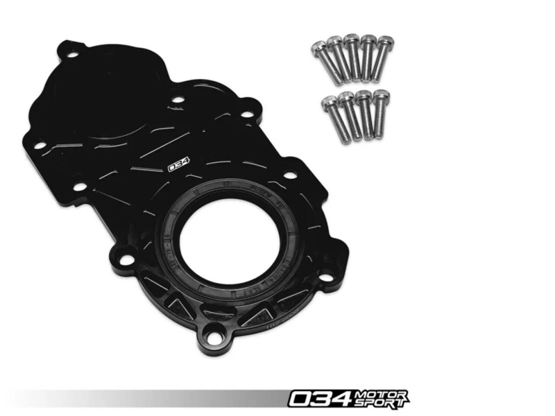 034 Motorsport Billet Aluminum Front Main Seal - B8/B8.5/C7 EA837 3.0T Supercharged Vehicles Image 3