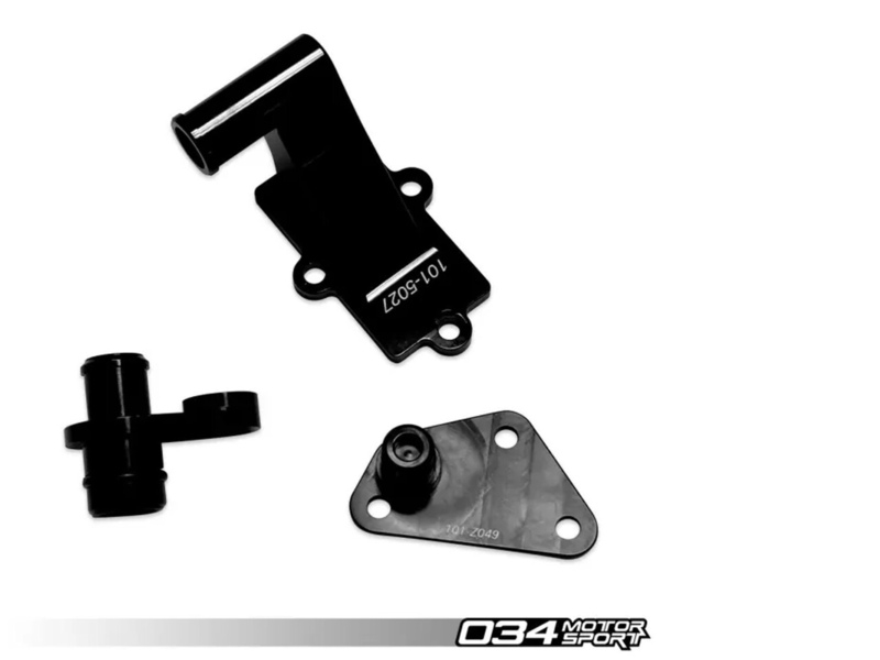 034Motorsport Billet Aluminum Engine Catch Can Kit - 8V.5 RS3 Image 2