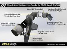 034Motorsport SuperDuper S34 Insuction Bundle - B8/B8.5 Q5/SQ5 3.0TFSI Image 4