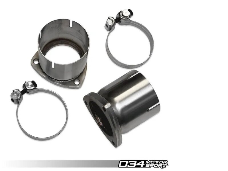 034Motorsport Stainless Steel Racing Catalyst Set - C8 RS6/RS7 Image 2