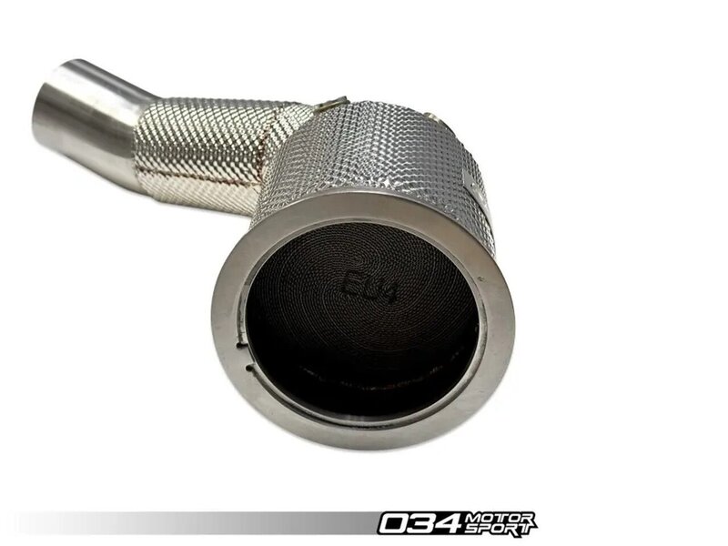 034Motorsport Stainless Steel Racing Catalyst Set - C8 RS6/RS7 Image 3