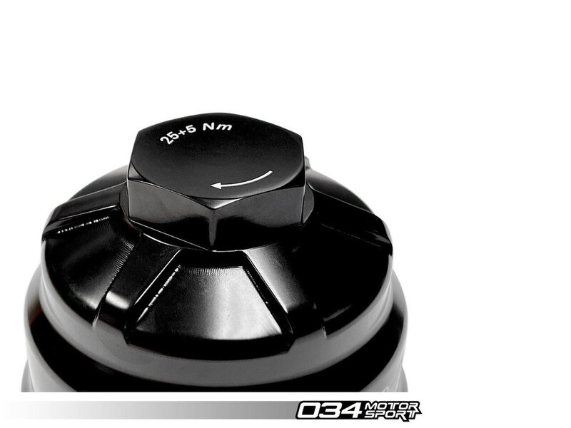 034Motorsport Billet Oil Filter Housing, B8/B8.5/C7 EA837 3.0T Supercharged Image 2