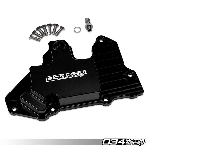 034Motorsport Stage 2 Billet Valve Cover Breather Assembly, 8v/8V.5 A3/S3 &amp; Mk7/Mk7.5 GTI/R Image 1