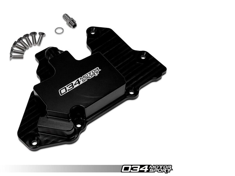 034Motorsport Stage 2 Billet Catch Can Kit, 8V/8V.5 Audi A3 &amp; Mk7/Mk7.5 GTI 2WD Image 1