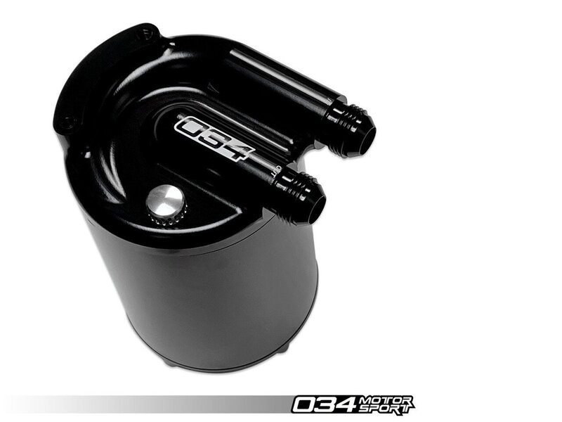 034Motorsport Stage 2 Billet Catch Can Kit, 8V/8V.5 Audi A3 &amp; Mk7/Mk7.5 GTI 2WD Image 3