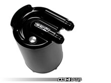 034Motorsport Stage 2 Billet Catch Can Kit, 8V/8V.5 Audi A3 &amp; Mk7/Mk7.5 GTI 2WD Image 3