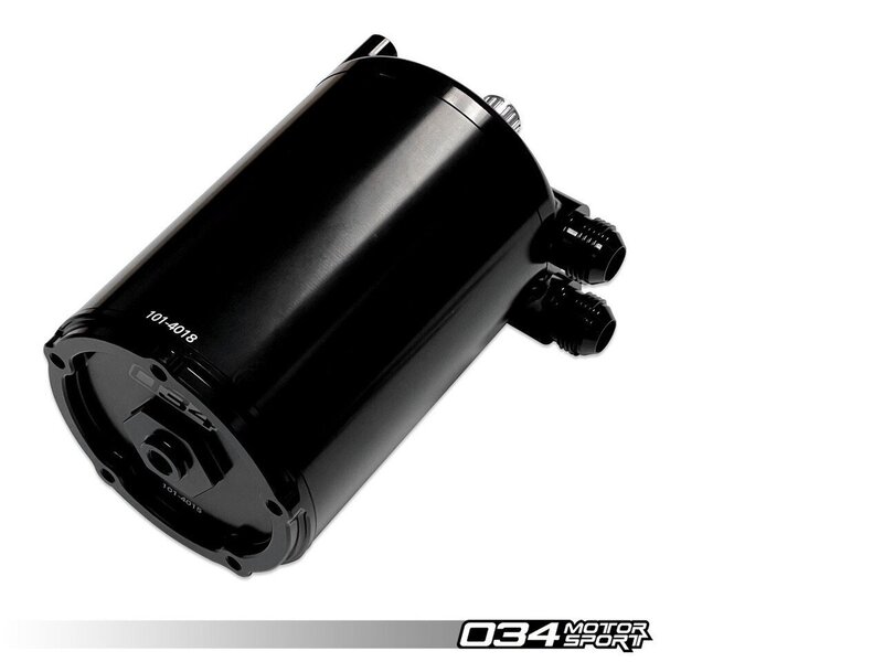 034Motorsport Stage 2 Billet Catch Can Kit, 8V/8V.5 Audi A3 &amp; Mk7/Mk7.5 GTI 2WD Image 4