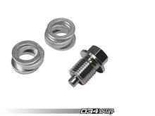 034Motorsport Billet Magnetic Oil Drain Plug Kit, Audi &amp; VW With Metal Oil Pan Image 2