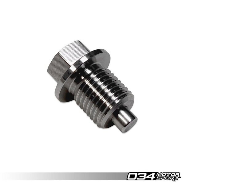 034Motorsport Billet Magnetic Oil Drain Plug Kit, Audi &amp; VW With Metal Oil Pan Image 3