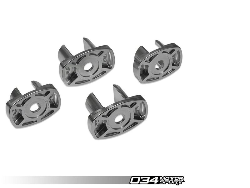 034Motorsport Billet Aluminum Rear Subframe Mount Insert Kit, B9/B9.5 Audi Q5/SQ5 Image 1