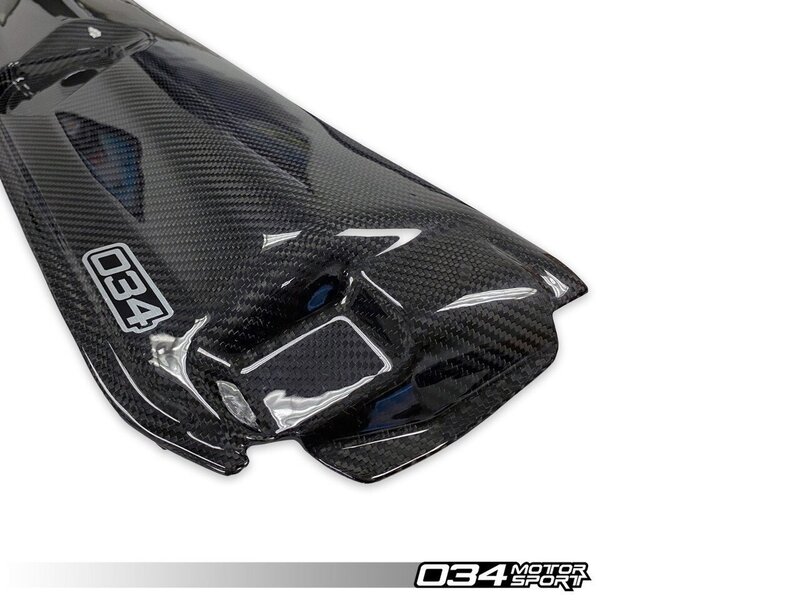 034Motorsport Carbon Fiber Radiator Support Cover For Audi B9 A4/S4 Image 2
