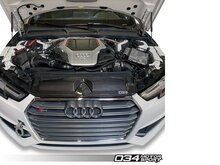 034Motorsport Carbon Fiber Radiator Support Cover For Audi B9 A4/S4 Image 3