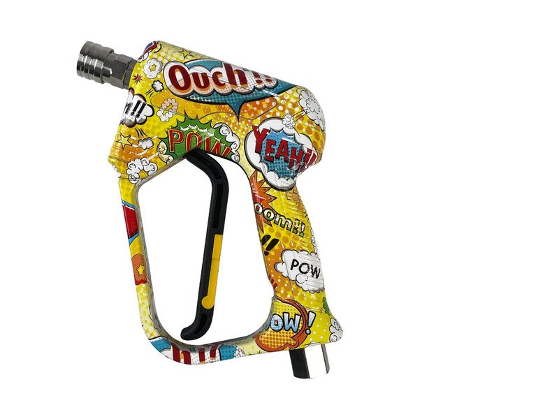 High Pressure Washer Spray Gun + 5 Nozzle Tips Car Jet Water Lance Power Washing Image 1