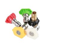 High Pressure Washer Spray Gun + 5 Nozzle Tips Car Jet Water Lance Power Washing Image 2