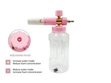 Professional 1L Transparent High Pressure Car Washer Snow Foam Lance with 1/4 Quick Connect for Car Image 1