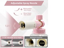 Professional 1L Transparent High Pressure Car Washer Snow Foam Lance with 1/4 Quick Connect for Car Image 3