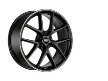 B10015279 BBS CI-R Alloys (Each) Satin Black - 19x8.5 - RS3 8V Image 1