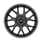 B0711118# BBS Wheel CH-R II (Each) 9,5x20 offset25 pcd5x112 82,0 black matt/titanium - CH654 Image 2