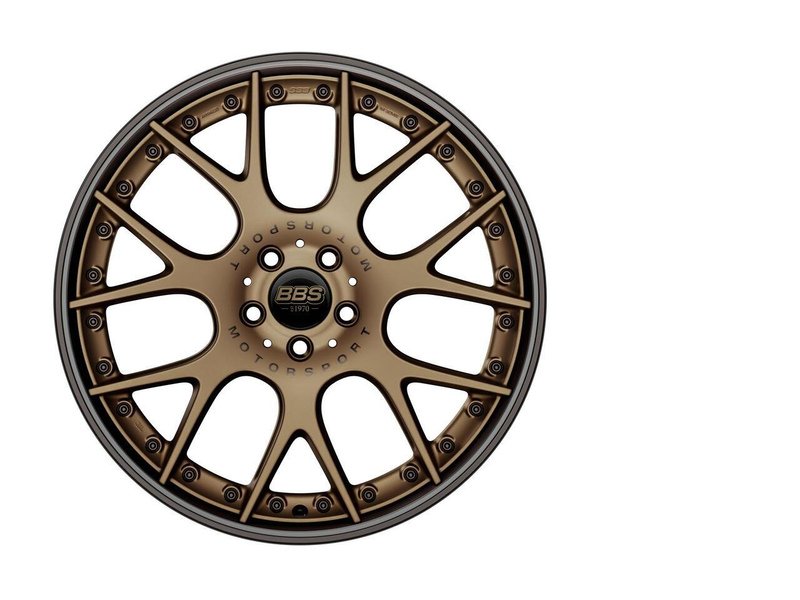 B10025252 BBS Wheel CH-R II (Each) 9,5x20 offset25 pcd5x112 82,0 bronze matt/black - CH654 Image 2
