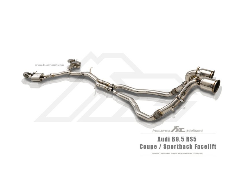 AD-RS4B95F-CBOE + TIP-RS4-S + CAB-4BTB*2 FI Exhaust Audi RS4/RS5 (B9.5) (OPF) 2020+ Image 2