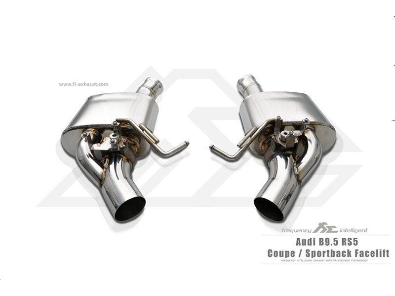 AD-RS4B95F-CBOE + TIP-RS4-S + CAB-4BTB*2 FI Exhaust Audi RS4/RS5 (B9.5) (OPF) 2020+ Image 3