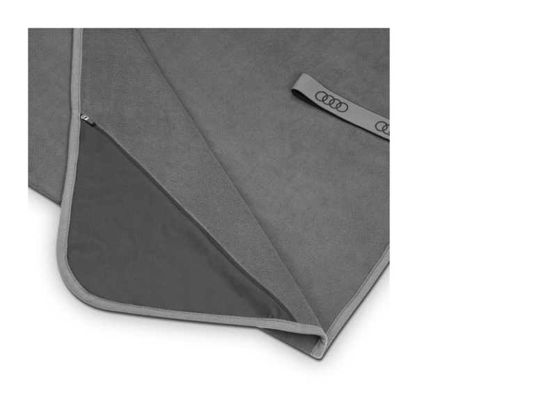 Audi fleece blanket, grey Image 2