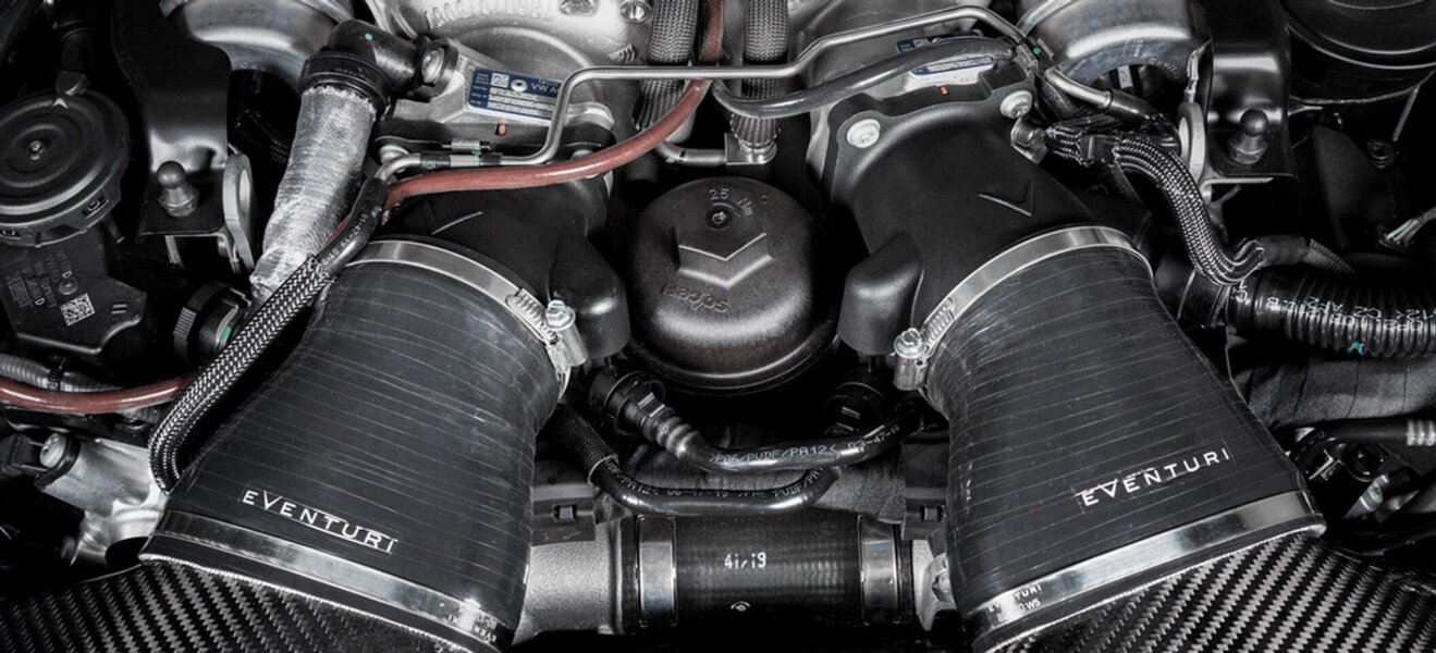 Eventuri TTE 888/1020 Hybrid Turbo Inlets - RS6 / RS7 C8 Image 2